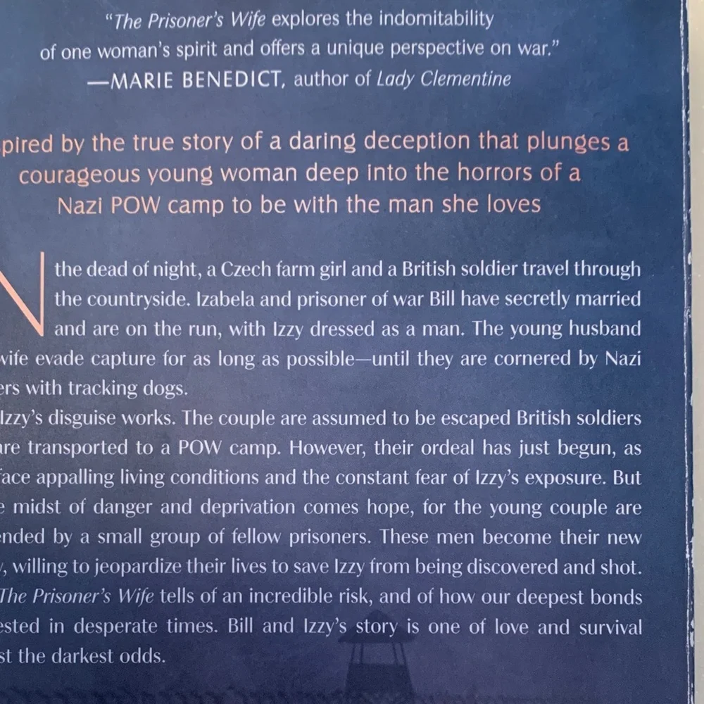 The Prisoner's Wife by Maggie Brookes - Elegant Blue Cover Book - Picture 7 of 8